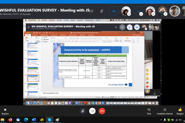 Evaluation Meeting with the JS #5