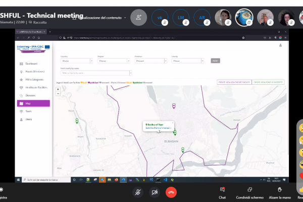 Presentation of the ICT Platform - Maps