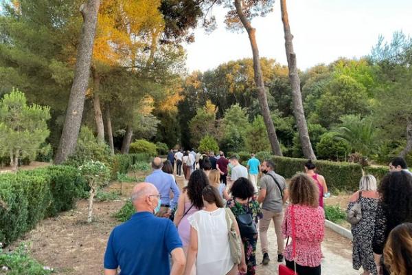 Villa Tamborino restoration public presentation