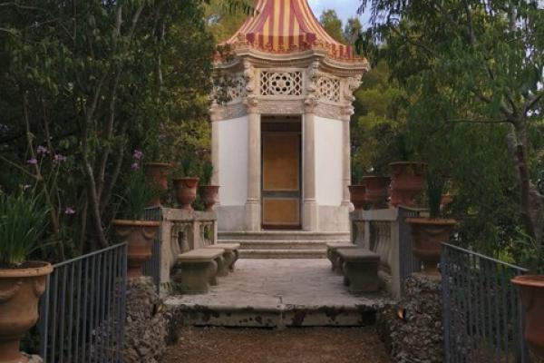 The presentation of the restored part of Villa Tamborino (Maglie - IT)
