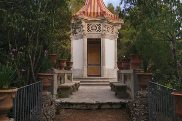 Coffee house of Villa Tamborino