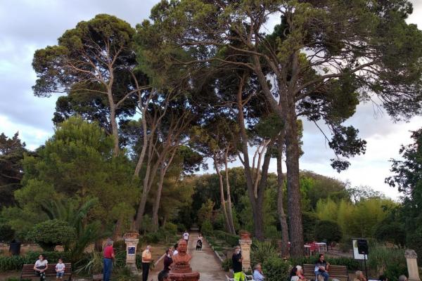 The garden of Villa Tamborino (Maglie - IT)